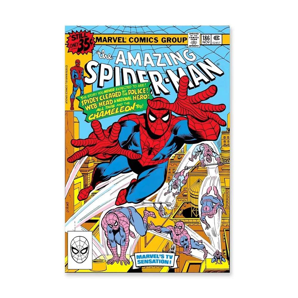 Movie Poster Superhero Canvas Painting Print Wall Art for Living Room Kids Room Bedroom Home Decor