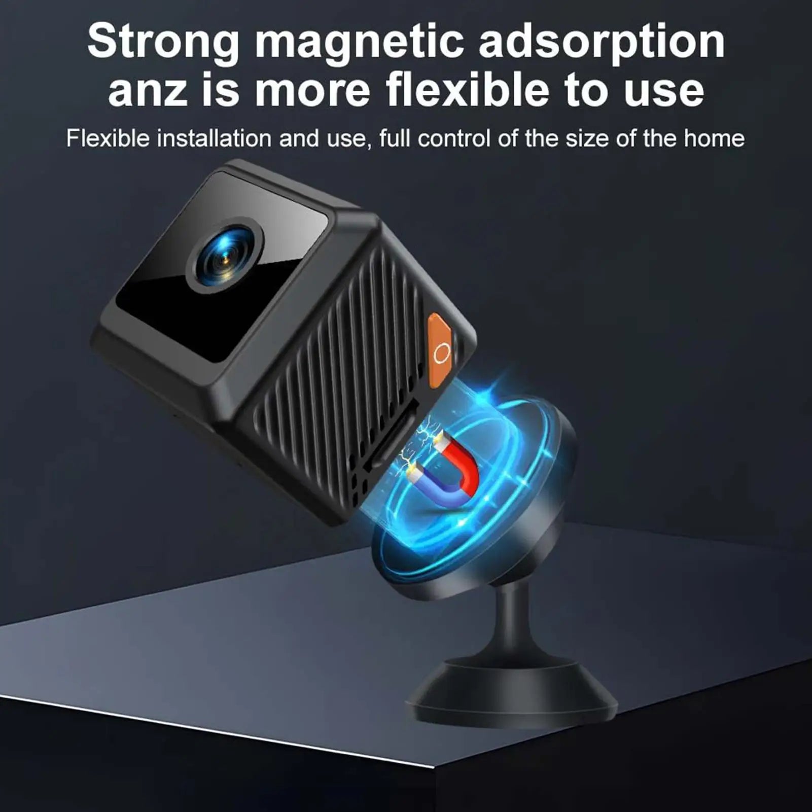 Keep an eye on what matters with this mini wireless 1080P monitor—portable, USB rechargeable, and supports memory card storage. Ideal for bedrooms, gardens, and more!