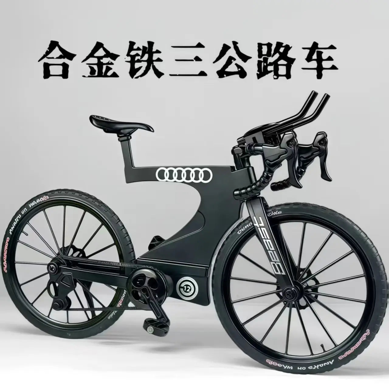 1:8 Upgraded Dual Shock Downhill Mountain Bike Alloy Model, Soft Tail Metal Racing  Kids Toy and Birthday Gift for Boyfriend