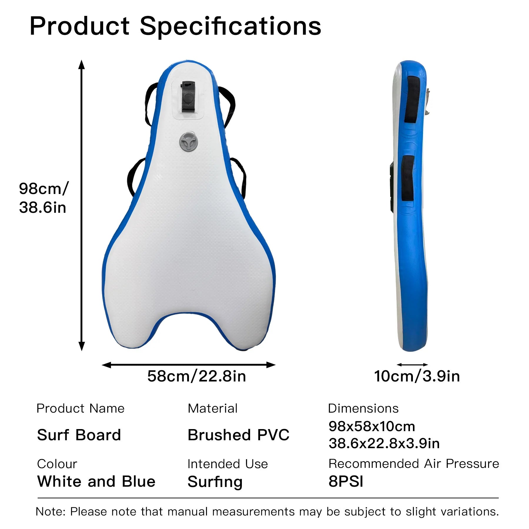 Electric adult inflatable body board, floating, surfboard, pulp board can assist swimming, booster cross-border special supply
