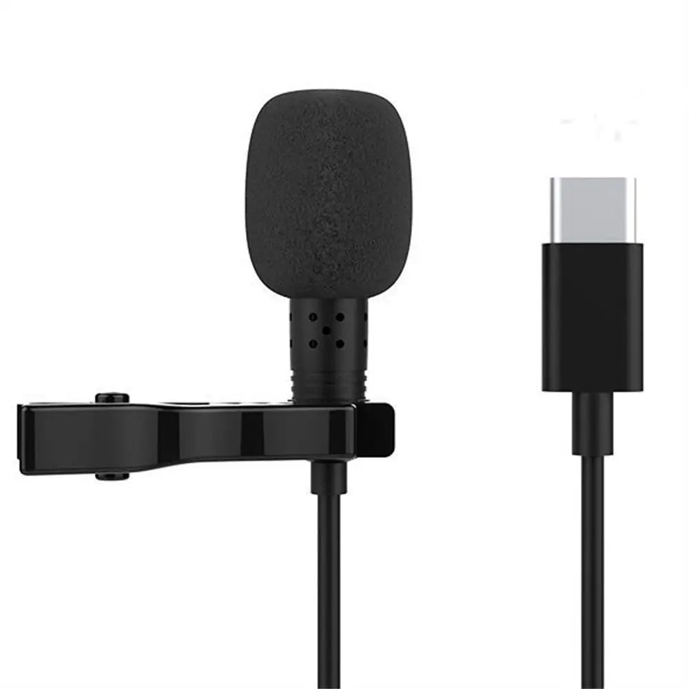 Capture crystal-clear audio with this small clip-on microphone—featuring mobile phone compatibility, noise reduction, and perfect for live broadcasts and voice recording!