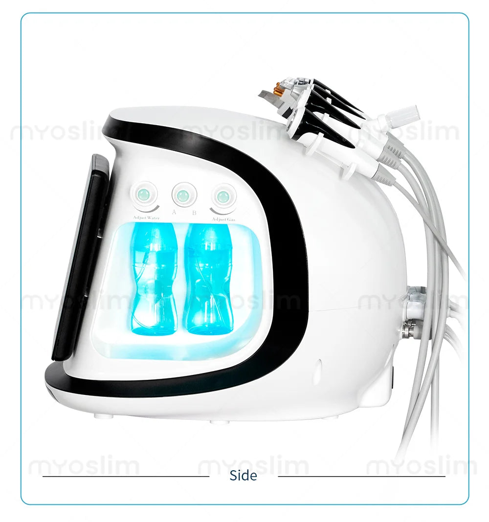 Transform your skincare routine with the 7-in-1 multifunctional beauty machine. Deeply cleanse the skin, remove acne, brighten and whiten, exfoliate, and combat the signs of aging for a revitalized and glowing complexion.