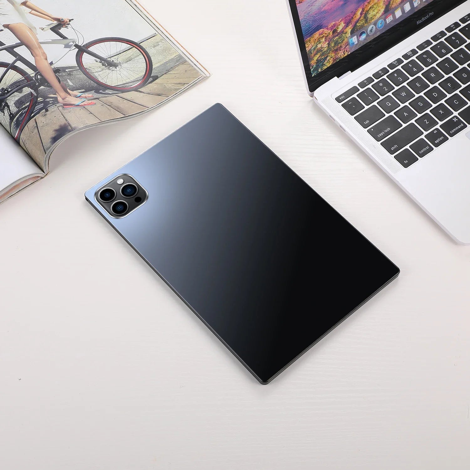 Stay connected and productive with this Android 13 tablet PC—featuring Wi-Fi, Bluetooth, 4GB RAM, 64GB storage, and dual SIM support for versatile use!