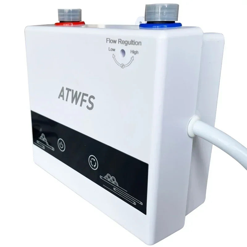 Enjoy quick and reliable hot water with this portable 220V 4600W instant water heater—perfect for bathroom showers and home kitchen heating!