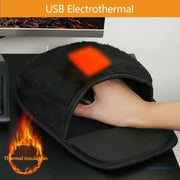 Heated Mouse Pad Hand Warmer USB Heated Gaming Mousepad with 3 Heating Modes for Office Home Computer Laptop