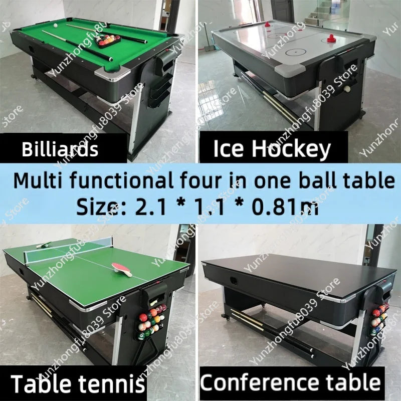 For Shipping Fees, Please Inquire With the Customer Service. Home Four-in-One Billiard Table, Standard American Billiard Table,