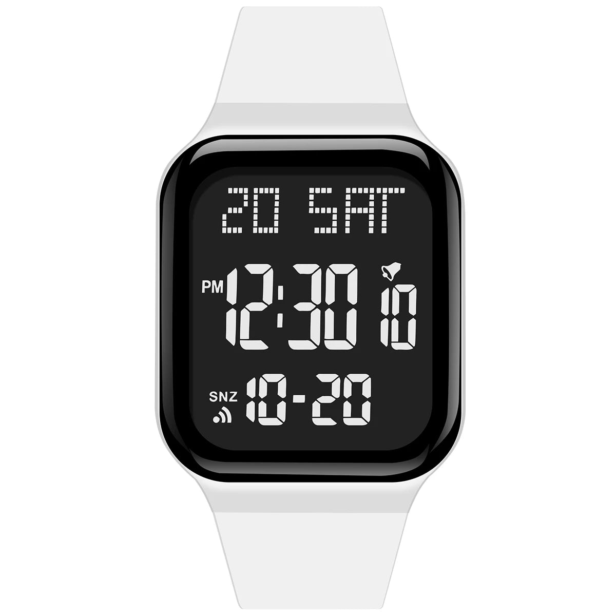 Student Watch Fashion Casual Sports Watch LED Luminous Waterproof Digital Display Electronic Watch Unisex