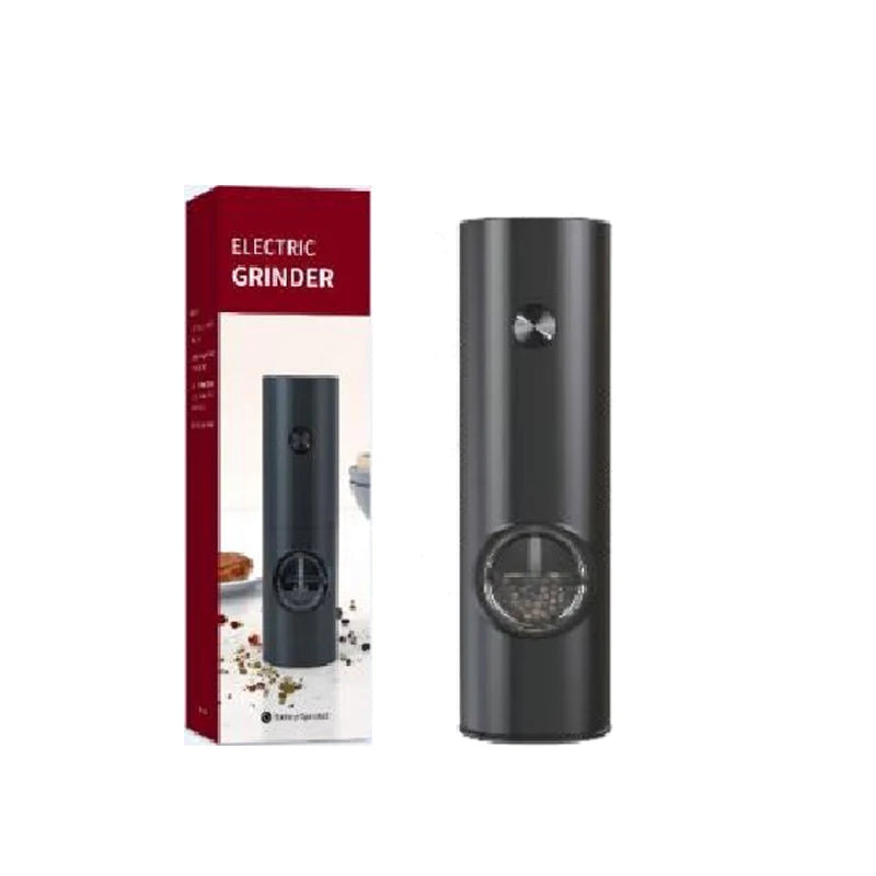 Elevate your kitchen game with this electric automatic salt and pepper grinder set—seasoning made easy and stylish!