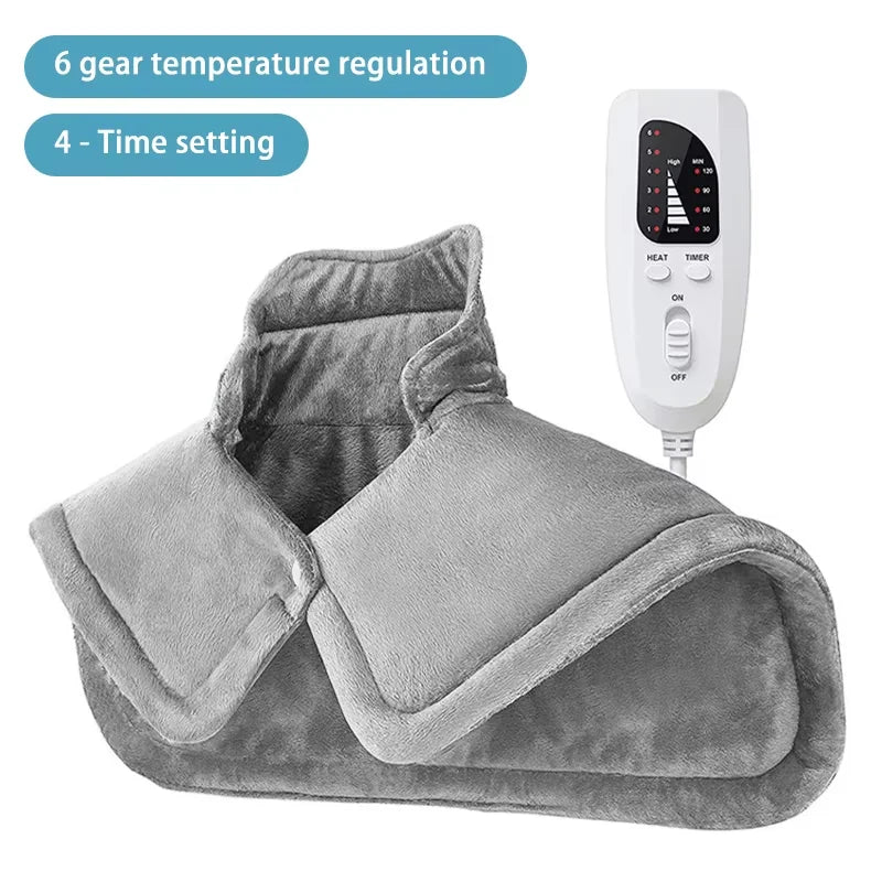 Graphene Heating Pad, Neck, Shoulder, and Back Heating Pads, 6 Heating Options,Heater Pain Relief Adjust Temperature Pads