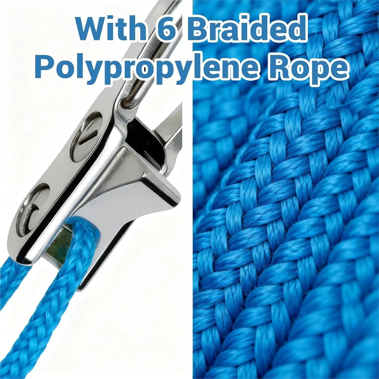 Rope Tying Tool And Tensioner with Roller Tensioner, Heavy-Duty Retractable Buckle with Accessory Rope, Suitable for Camping