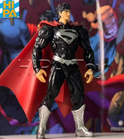 【In stock】HIPA Store Genuine Kaiyodo Amazing Yamaguchi Black Adam & Superman Highly Articulated DC Anime Action Figure Model