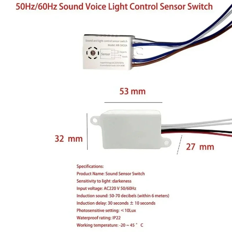 Sound Voice Sensor  (lights)