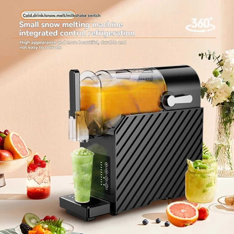 Snow Melting Machine Small Household Cold Drink Slush Machine Milkshake Commercial Stall Ice Sand Snow Cold Drink Machine