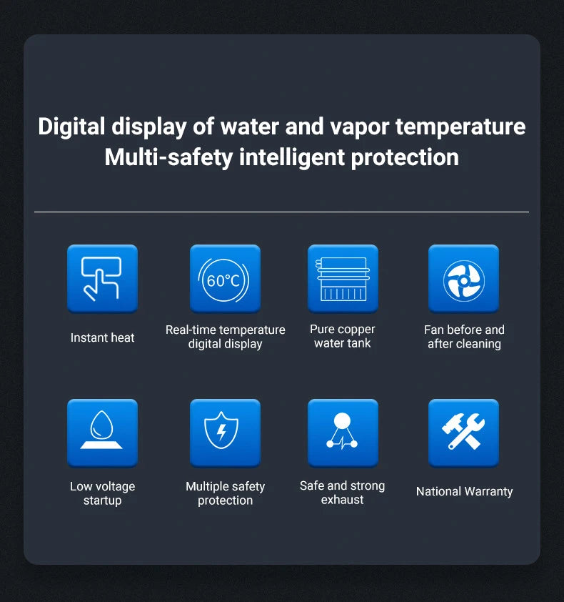 DIVEDEER Wall-mounted Water Heater 8L/12L/16L/18L LPG Water Heater Household Automatic Fast Gas Water Heater