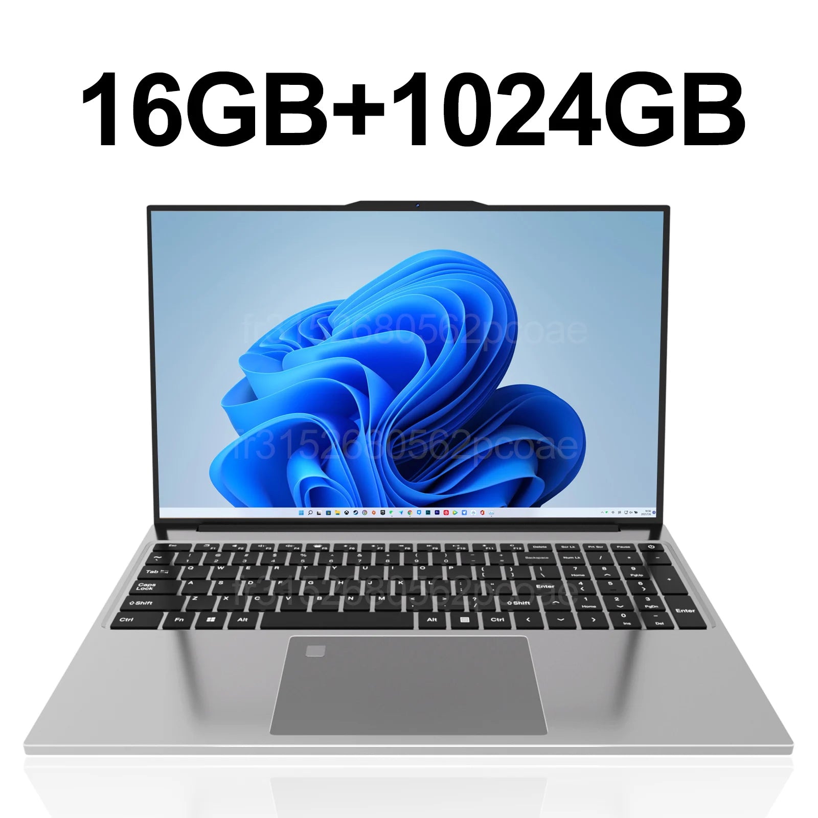 15.6"Ultra Slim Laptop Intel Core i7-6500U Notebook 32GB RAM 2048GB SSD Gamer Windows 11 1920*1080 Display Office Study Computer