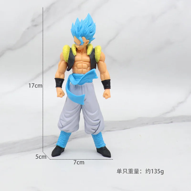 Anime Dragon Ball Z Super Saiyan Model Son Goku Scene PVC Action Figure 18cm Statue Collectible Toy Action Model Doll Kids Gifts