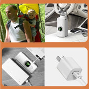 Heat baby milk anywhere with this travel-friendly, portable, cordless baby bottle warmer—compact and perfect for on-the-go feeding!