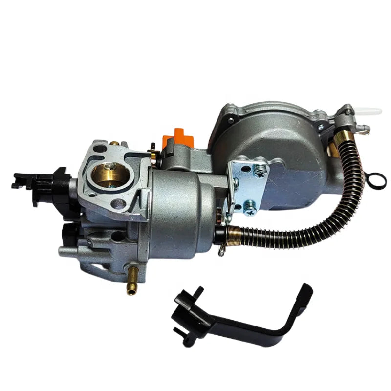 Optimize your generator’s performance with this motorcycle carburetor assembly—compatible with LPG/CNG gas engines GX160, GX200, 168F, 170F, and suitable for 2KW-3KW generators!