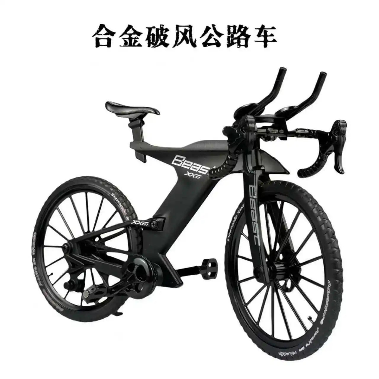 1:8 Upgraded Dual Shock Downhill Mountain Bike Alloy Model, Soft Tail Metal Racing  Kids Toy and Birthday Gift for Boyfriend