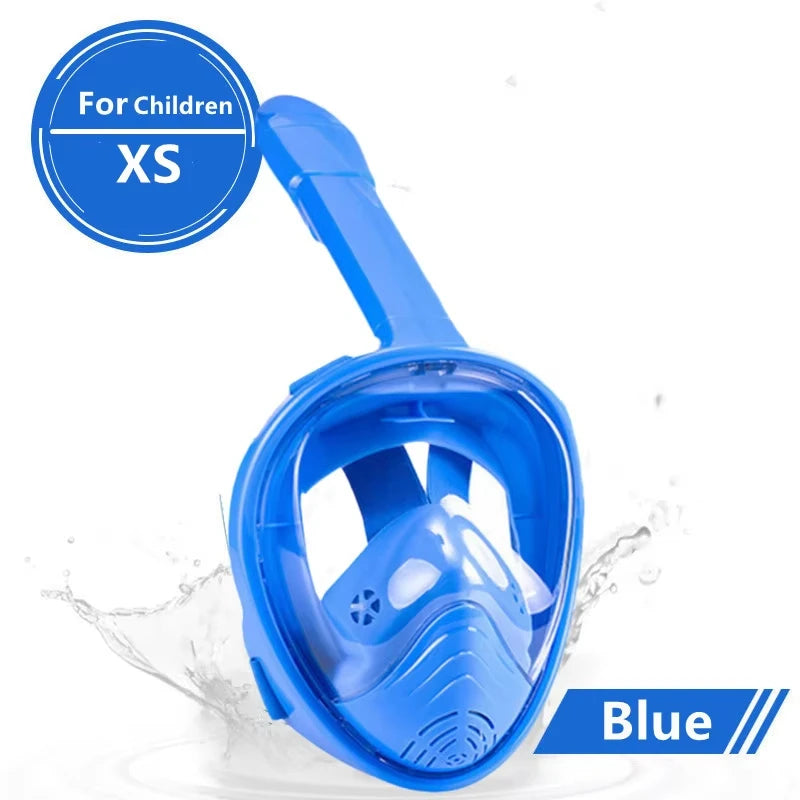 Underwater Scuba Anti Fog XIAOTREE Full Face Diving Mask Snorkeling Respiratory Masks Safe Waterproof Swimming Equipment