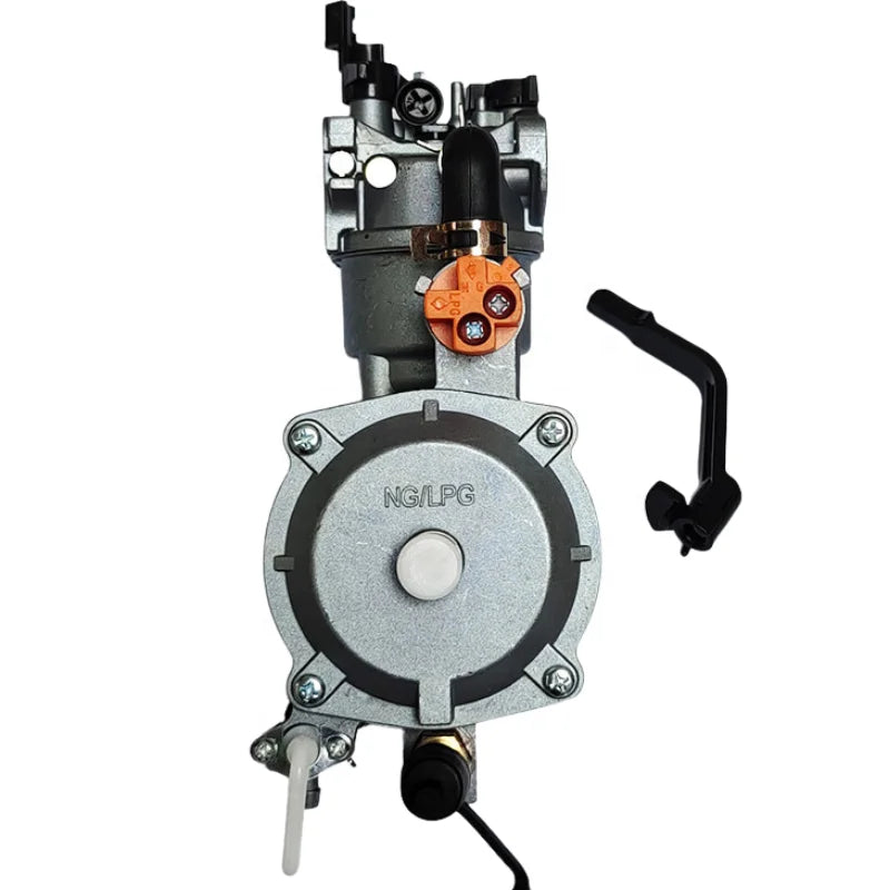 Optimize your generator’s performance with this motorcycle carburetor assembly—compatible with LPG/CNG gas engines GX160, GX200, 168F, 170F, and suitable for 2KW-3KW generators!
