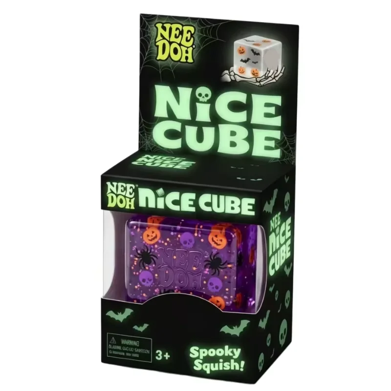 2026 Schylling Needoh Nice Cube Sensory Fidget Cube Stress Relief Anxiety Sensory Tool for Focus ADHD Office Desk Calming Gadget