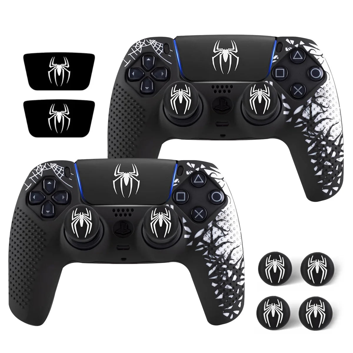 For PS5 Controller Cover Case Anti-Slip  (Spider-Man)