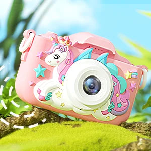 Capture every moment with this 1080P HD children’s digital video camera—featuring a 2.0-inch screen, perfect for toddlers to explore photography and video!