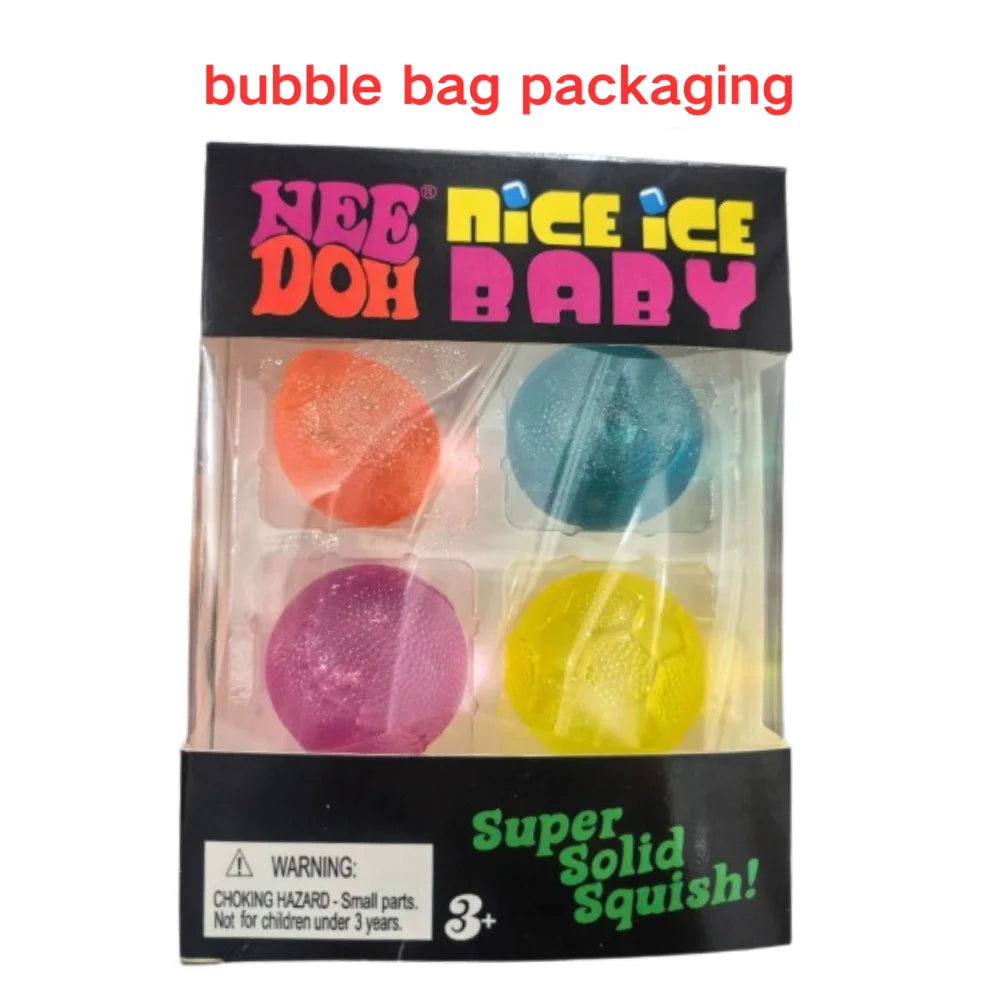 Squishy Schylling NeeDoh Nice Cube Sensory Squeeze Toy Super Squishy Stress Relief Anxiety Sensory Tool Stress Reliever Toys