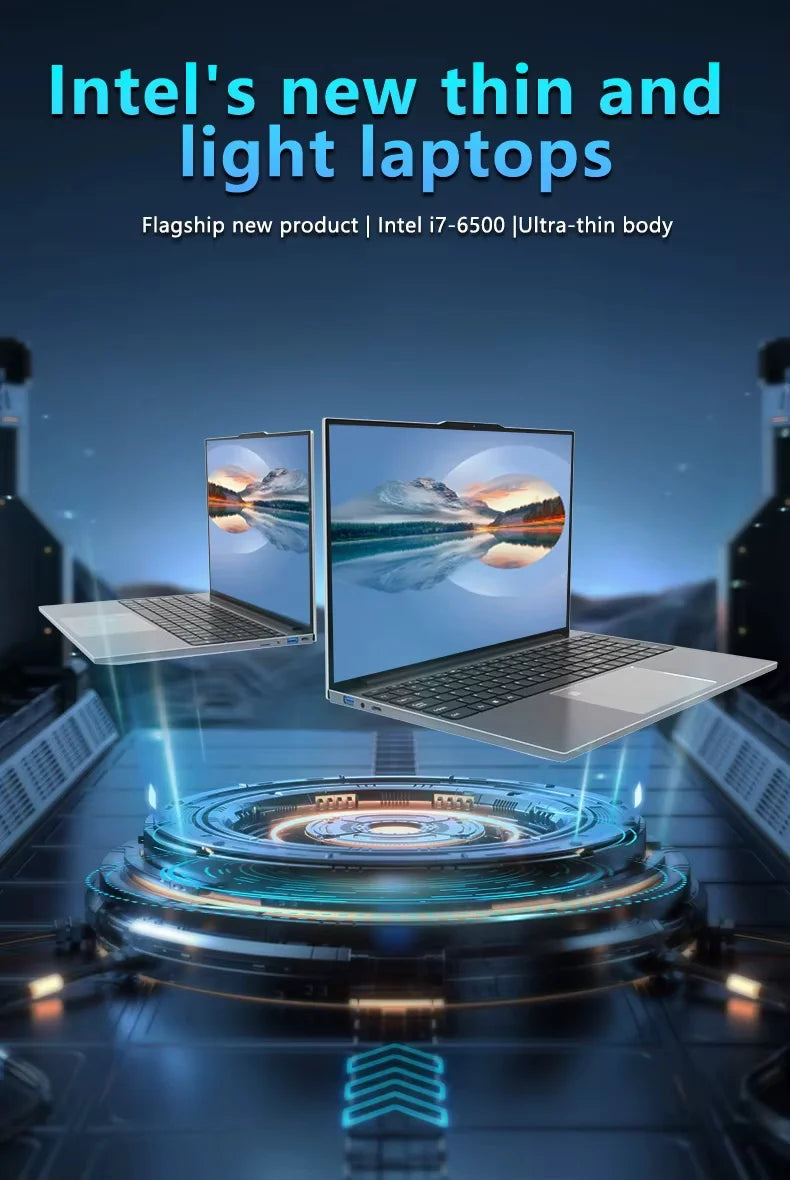 Boost productivity and gaming with this Windows 11 laptop featuring an Intel Core i7-6500U processor, 16GB RAM, and a spacious 1TB SSD. Equipped with fingerprint unlock for secure access, perfect for office, study, and gaming needs!