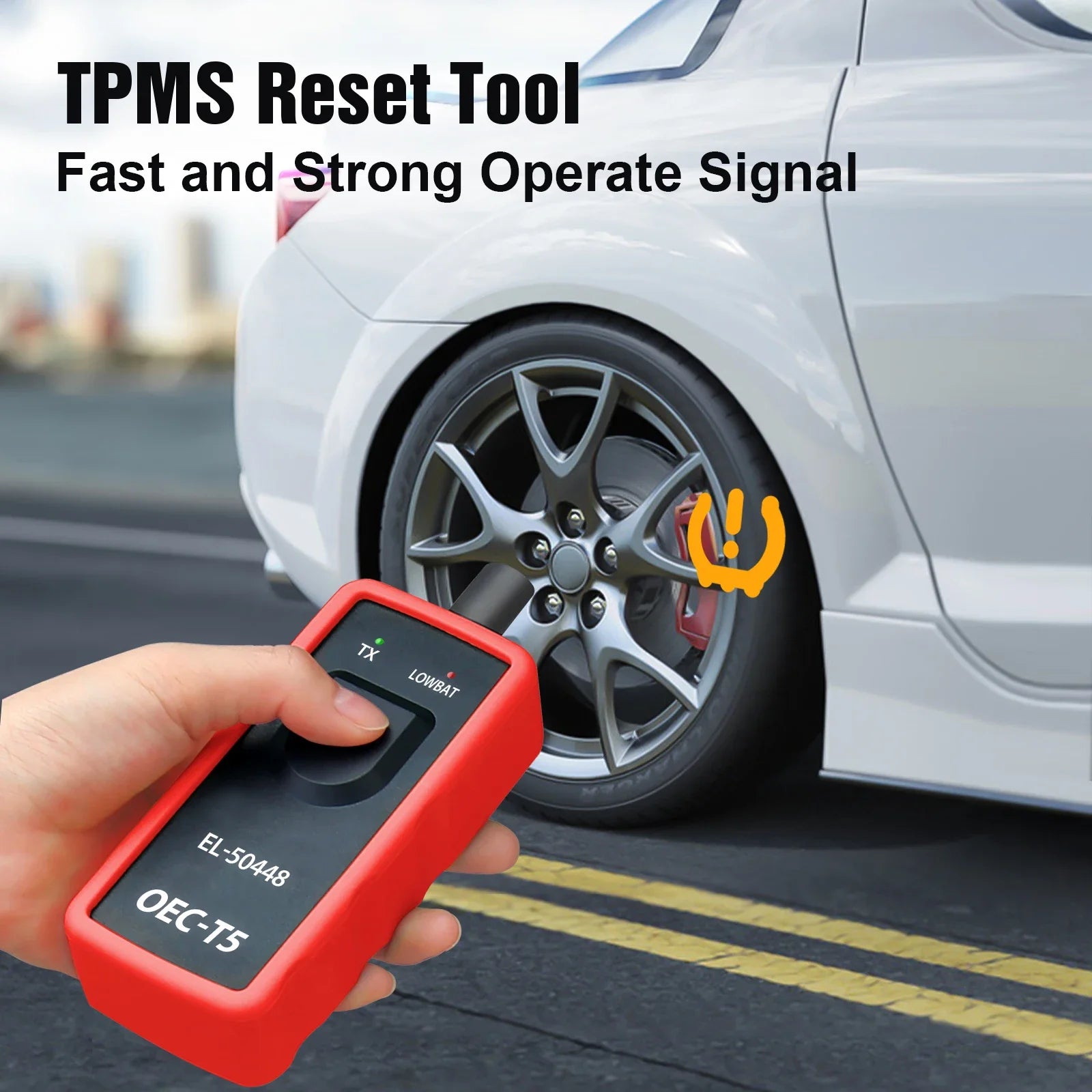 Tire Pressure Resetter El-50448Tpms Is Suitable for Universal Vehicle Models