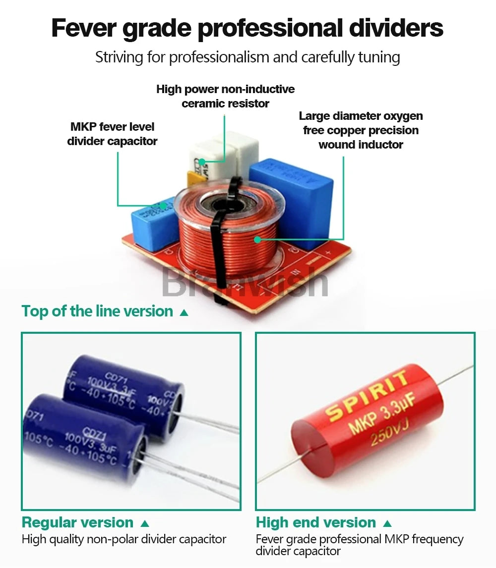 120W High-power High-fidelity Speaker Home HIFI Fever Passive Audio Home Theater Bookshelf Desktop Surround 4 Inch Speakers