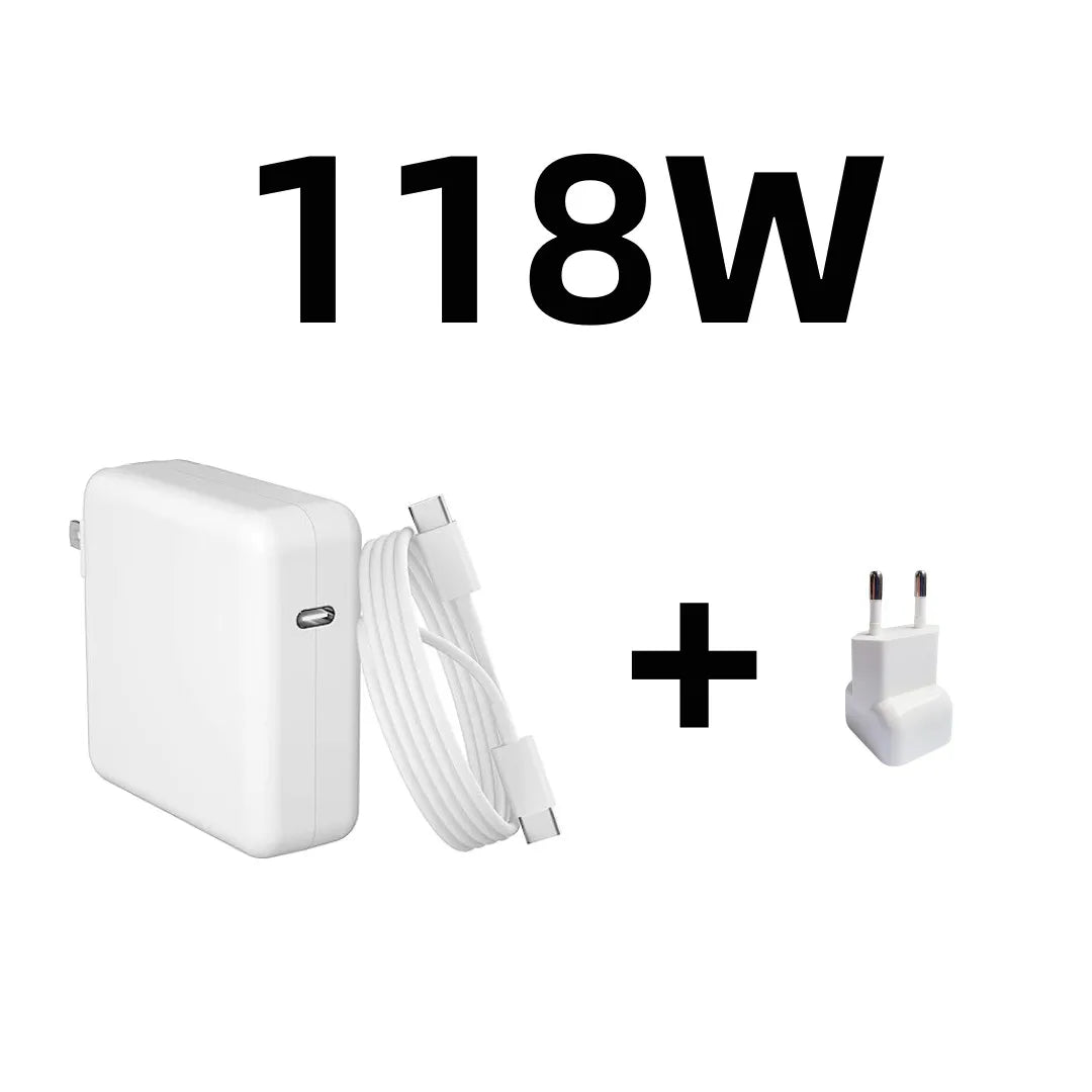 30W 61W 87W 96W 100W 118W PD USB-C Notebook Laptops Power Adapter Type-C Fast Charger For MacBook Pro 12 inch 13 inch Touch Bar