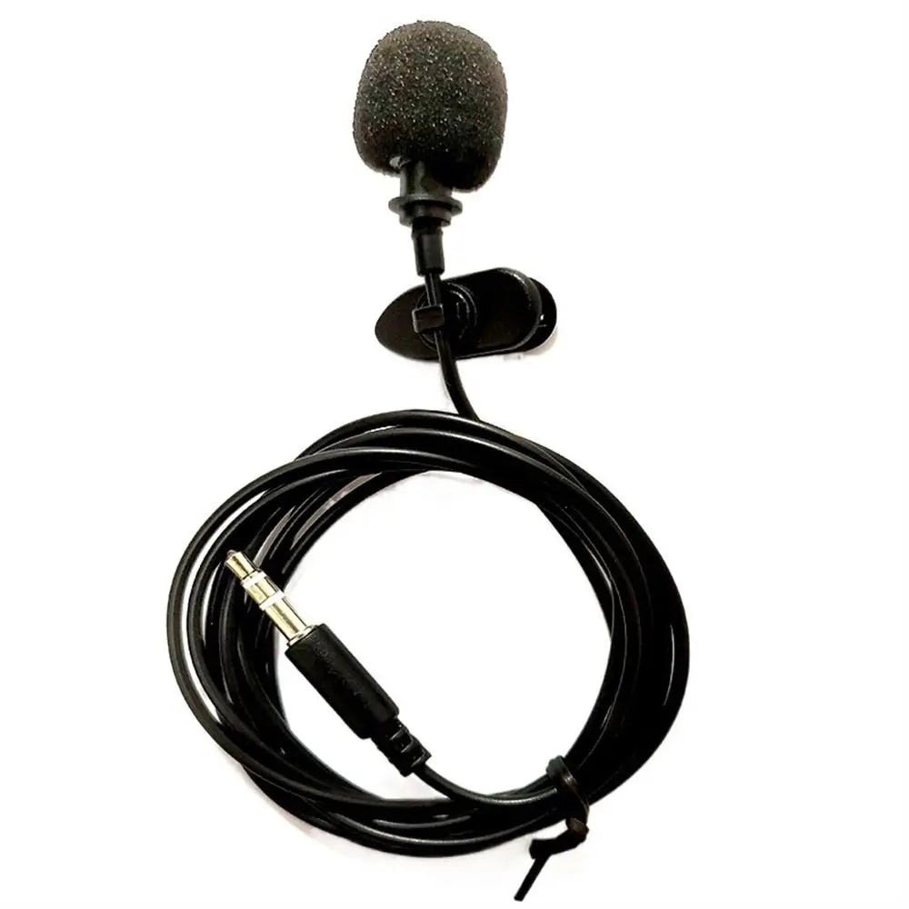 Capture crystal-clear audio with this small clip-on microphone—featuring mobile phone compatibility, noise reduction, and perfect for live broadcasts and voice recording!
