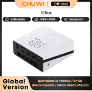 Power through tasks with this mini PC featuring AMD Ryzen 6600H or 7430U processors, 16GB RAM, and 512GB SSD. Runs Windows 11 and supports 4K decoding—perfect for high-performance desktop computing in a compact design!