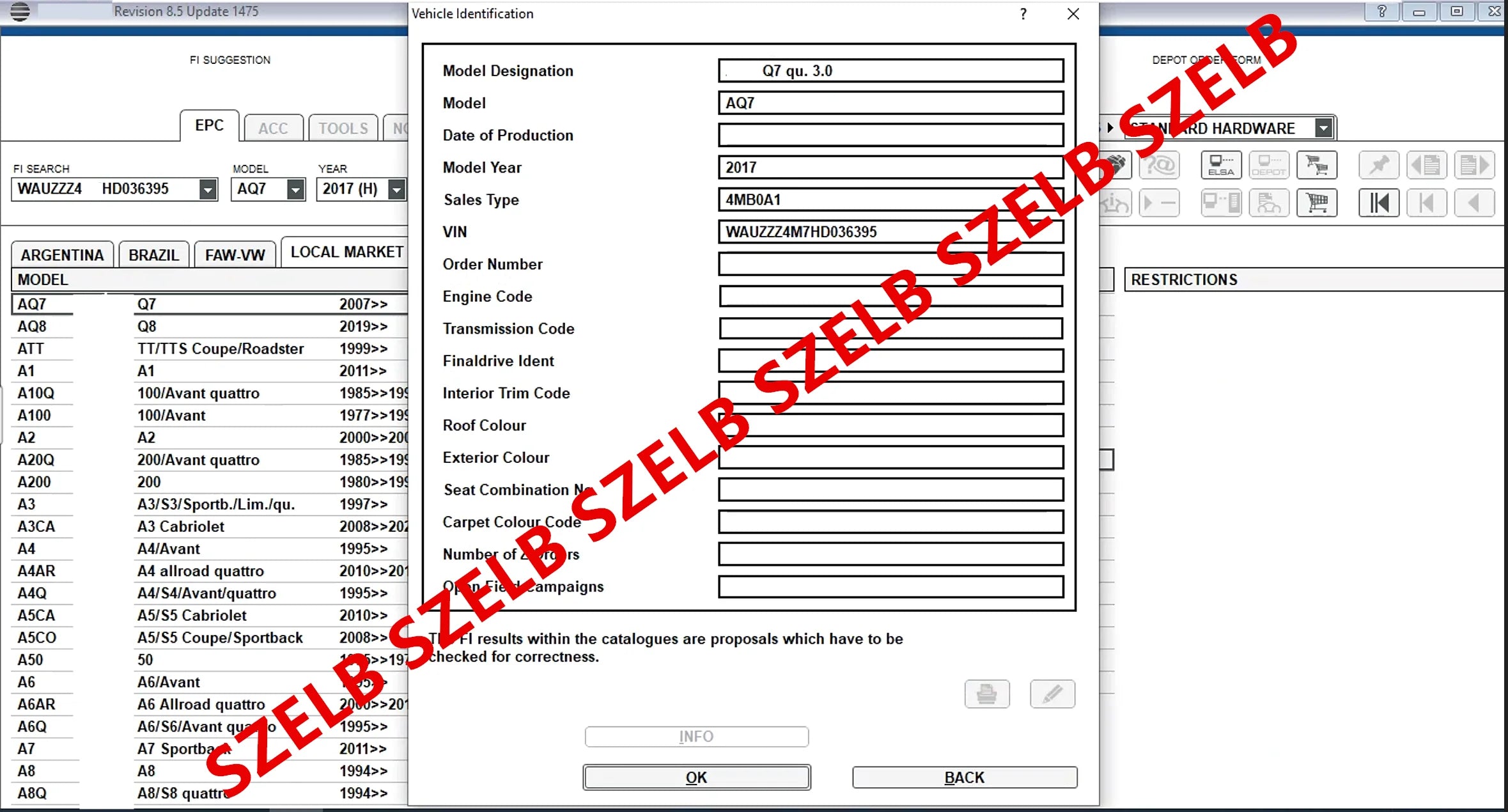 2025Latest Car Repair Software Elsawin 6.0 Etka 8.5 vehicle electronic parts catalog, suitable for V/W+AU/DI+SE/AT+SKO/D