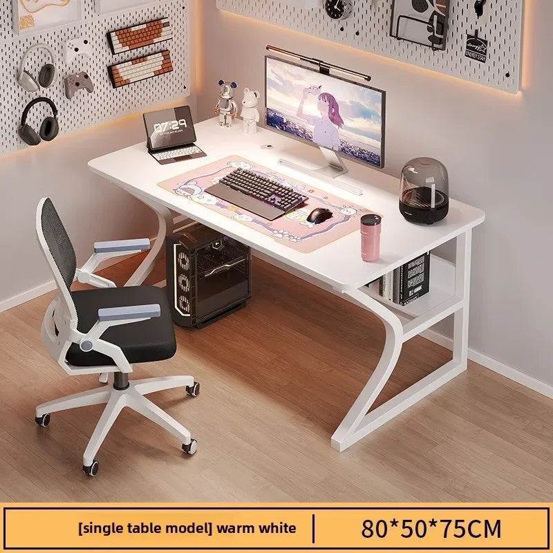 Modern Household GoodsComputer Desk Desktop Simple E-sports Table And Chair Household Desk Student Writing Desk