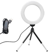 Light up your shots with this 6-inch ring light paired with a sturdy tripod—perfect for flawless selfies, videos, and more!