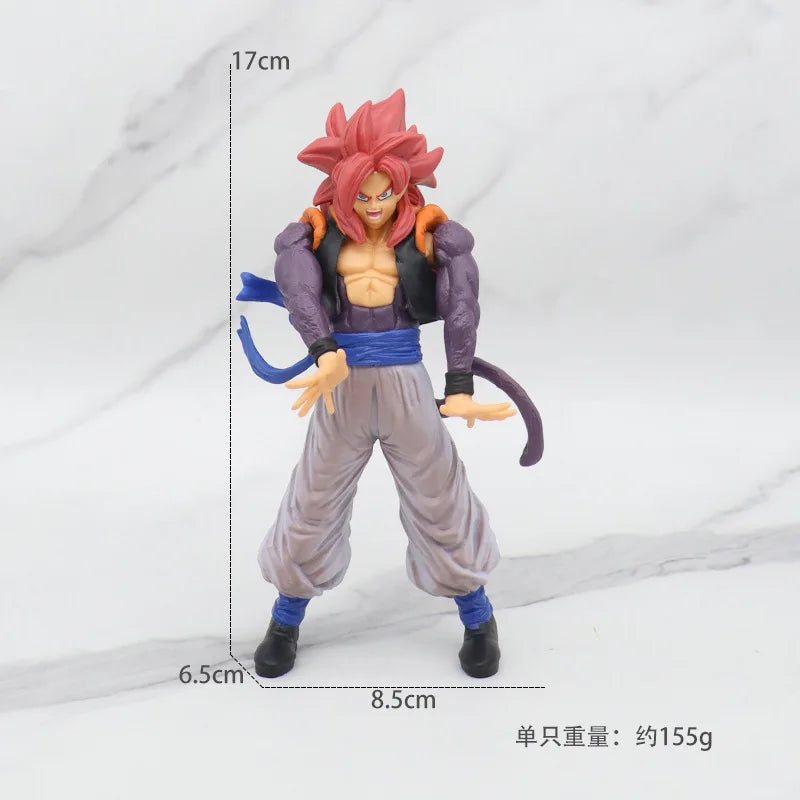 Anime Dragon Ball Z Super Saiyan Model Son Goku Scene PVC Action Figure 18cm Statue Collectible Toy Action Model Doll Kids Gifts