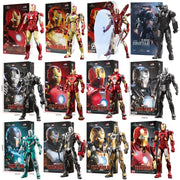 ZD Toys Iron Man MK1 MK2 MK3 MK4 MK5 MK6 MK7 MK42 MK43 MK45 MK46 War Machine Movie Action Figure 7 Inches Adult Collectible Toys
