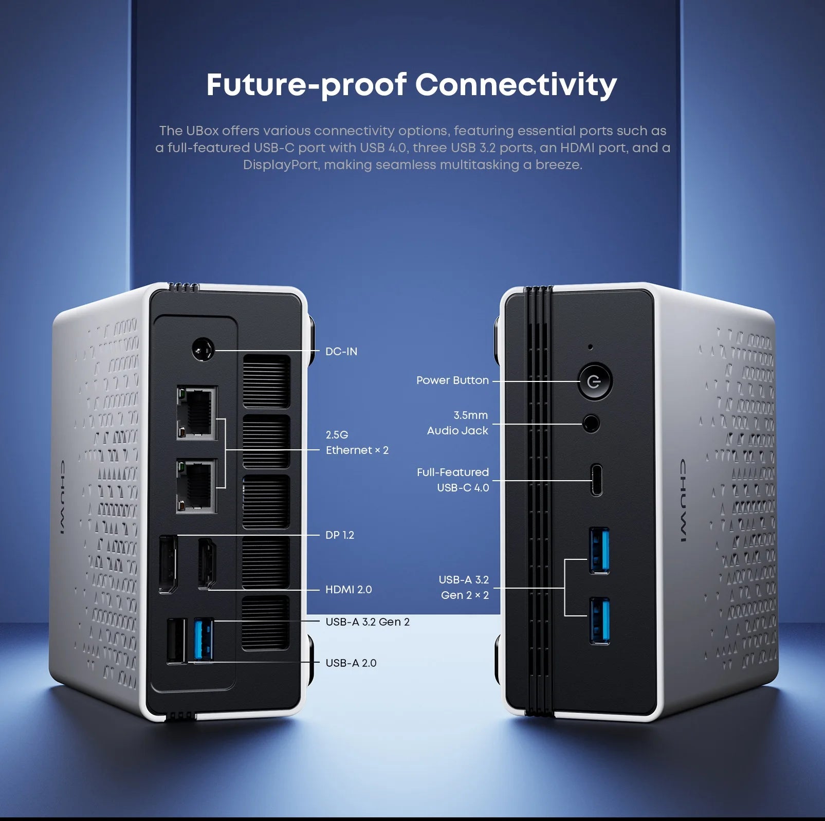 Power through tasks with this mini PC featuring AMD Ryzen 6600H or 7430U processors, 16GB RAM, and 512GB SSD. Runs Windows 11 and supports 4K decoding—perfect for high-performance desktop computing in a compact design!