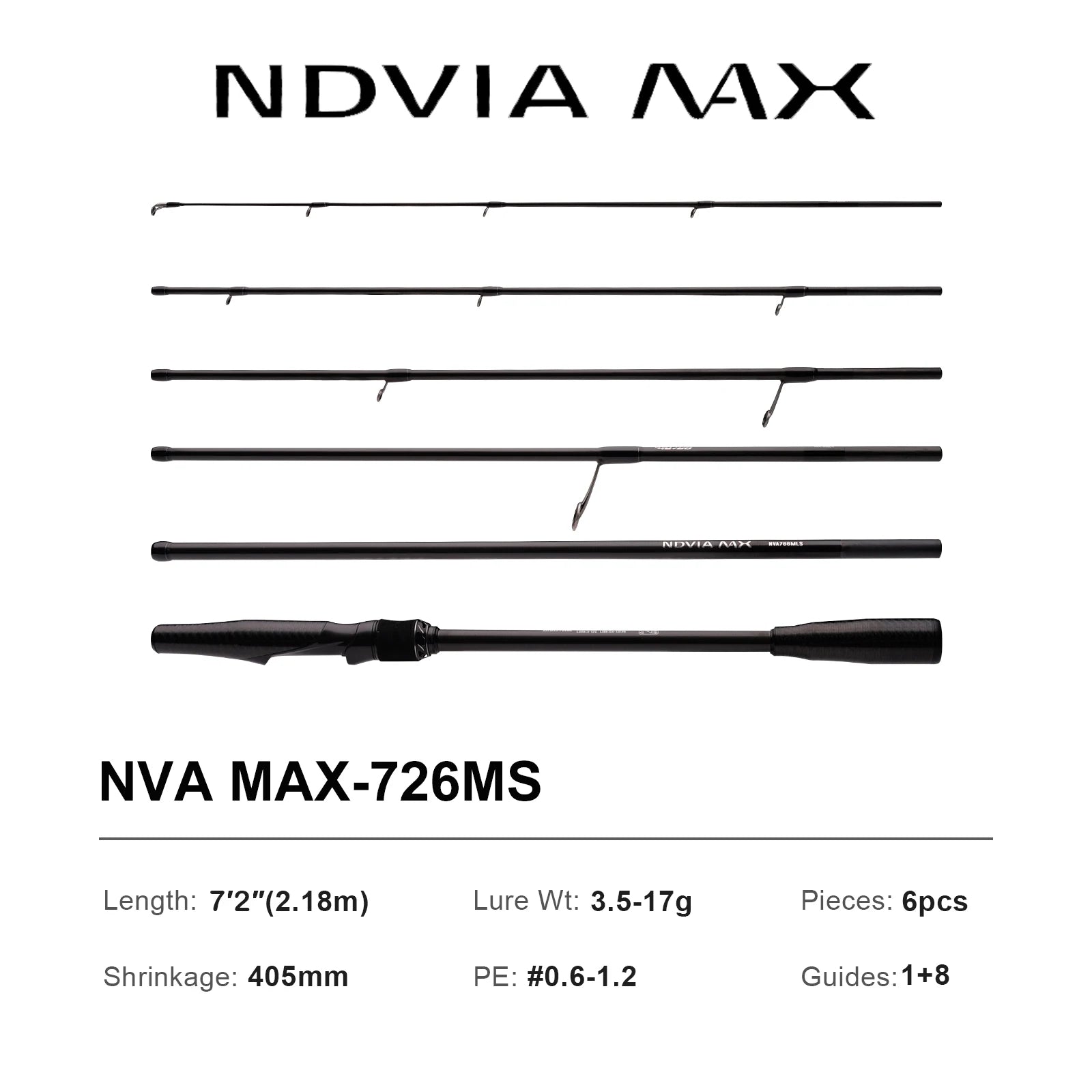 PURELURE NEW NDVIA MAX Ajing And Eging Tubular Tip 8FT 8.3FT 8.6FT 1.2-10G Soft Lure And EGI F/MF Action Perch Pike Zander Squid
