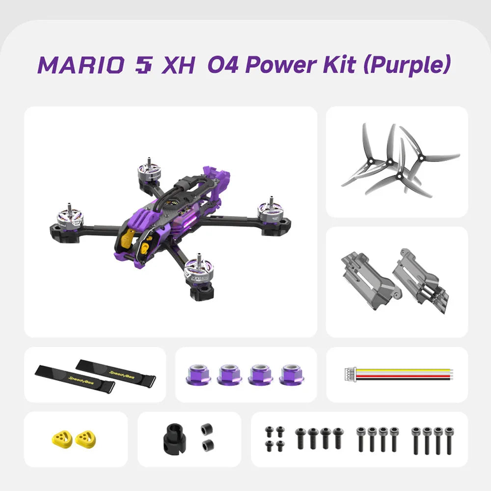 SpeedyBee Mario 5 DC/XH O4 Pro Drone  F405 V4 Flight Controller