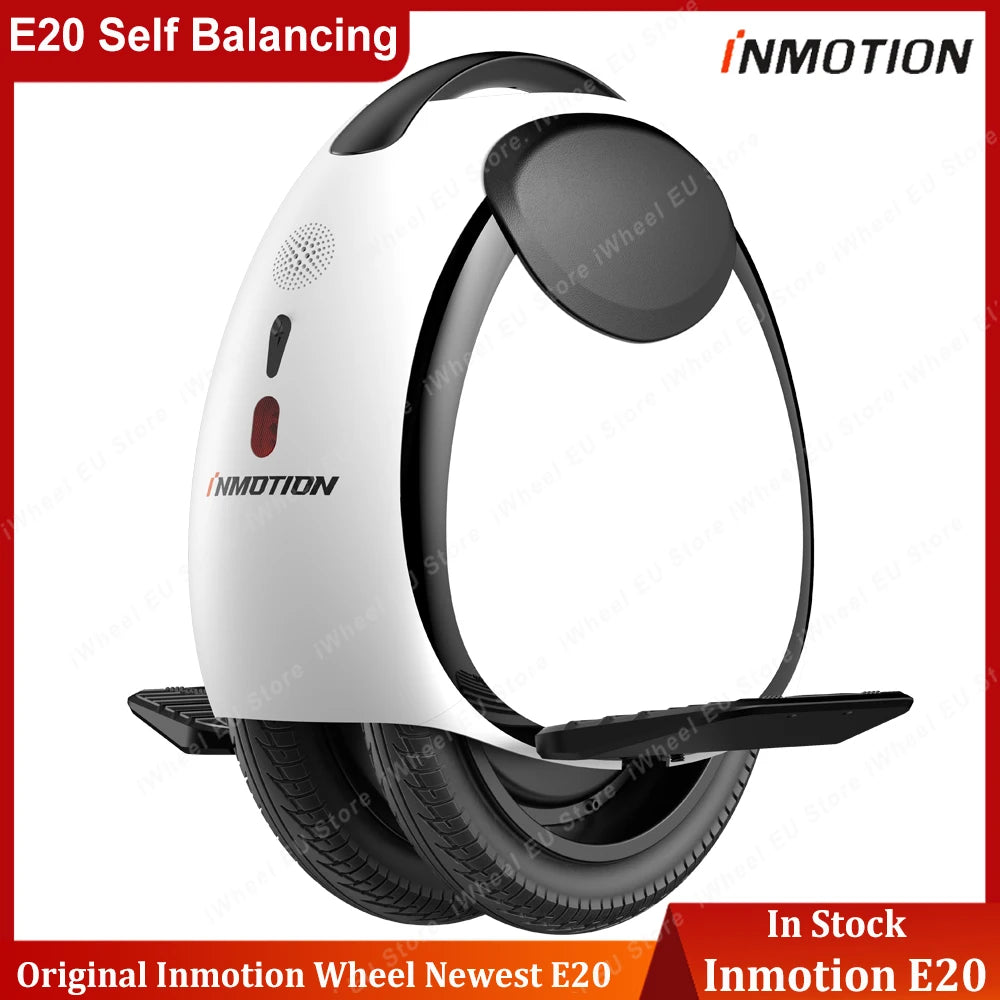Newest Inmotion E20 54.6V 900W Motor 10inch Tire 20km/h IPX5 Waterproof Inmotion E20 Electric Unicycle for Children Adults