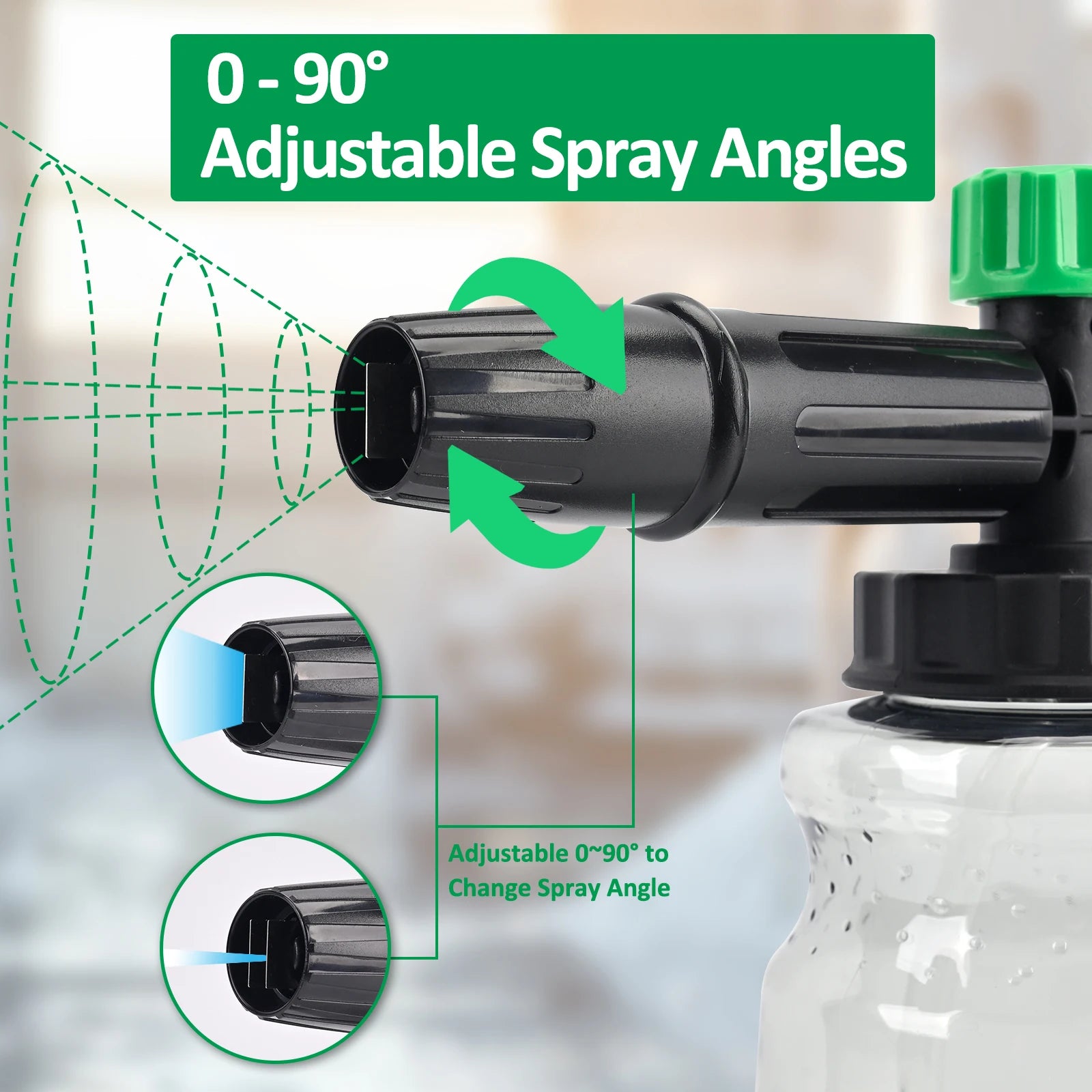 Car Wash Snow Foam Lance Foam Nozzle Foam Cannon Foam Generator for Daewoo Hammer Karcher Huter Makita High Pressure Washer
