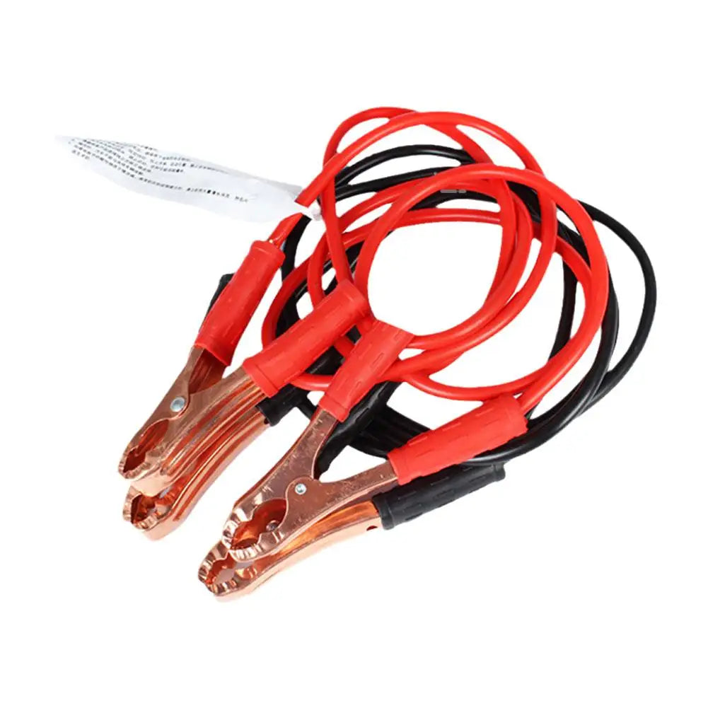 Get back on the road fast with these durable car battery jump cables—your essential roadside rescue tool!