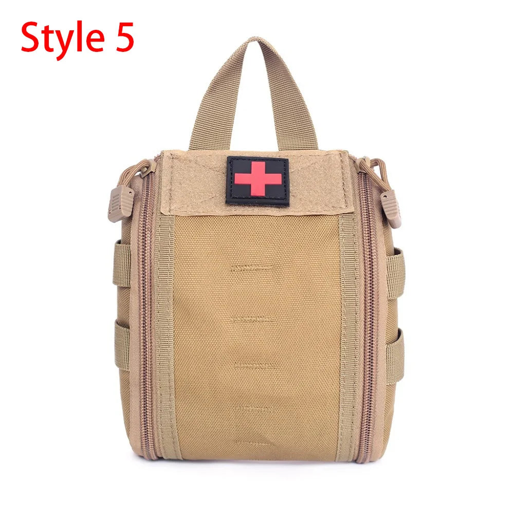Ophidian IFAK EDC Bag Waist Belt Pack Hunting Vest Emergency Tools Pack Outdoor Medical First Aid Kit Camping Survival Pouch