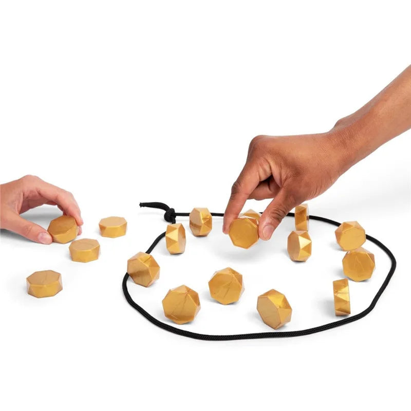 Party Games Magnetic Stones Game Interactive Magnet Board Strategy Game for FamilyKids Adults High quality longest side 3.4cm