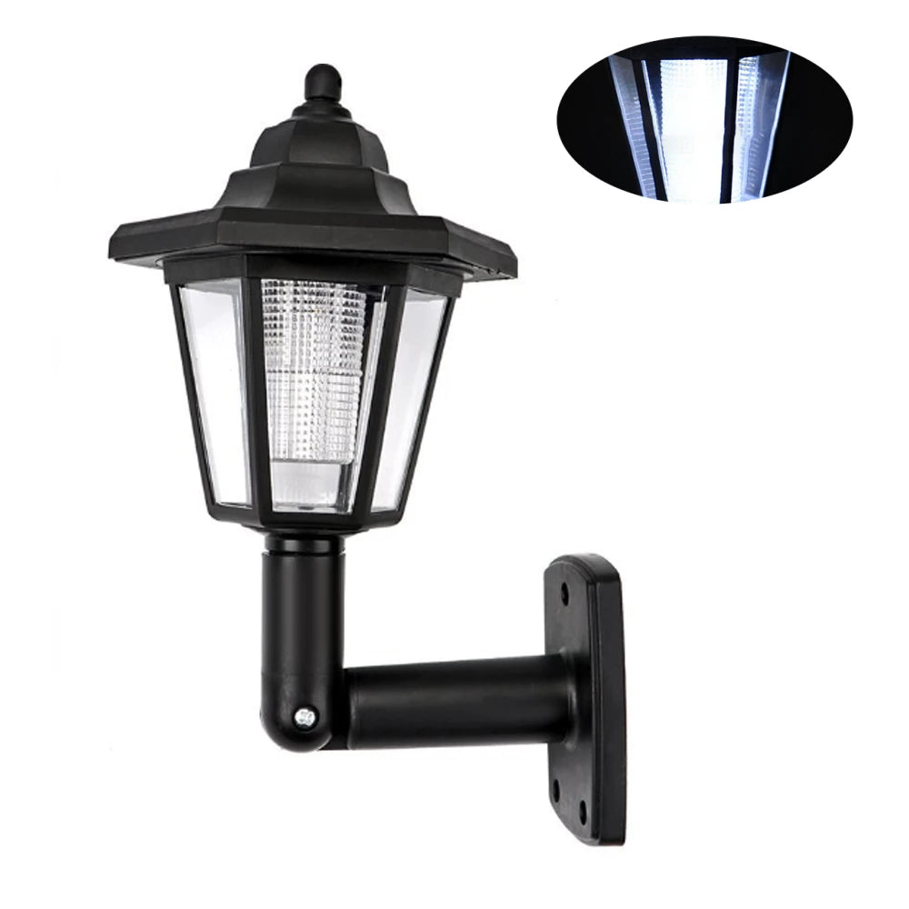 Garden Lights Outdoor Solar Street Light Lightings Wall Light Fixture Leds for Lighting Outdoor Gardens Decoration Led Exterior