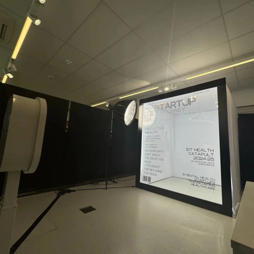 Weddings Photography Background decoration Props PVC magazine photo booth backdrop party event  led photo booth with led